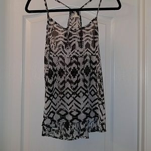 Black and White Summer Tank Top